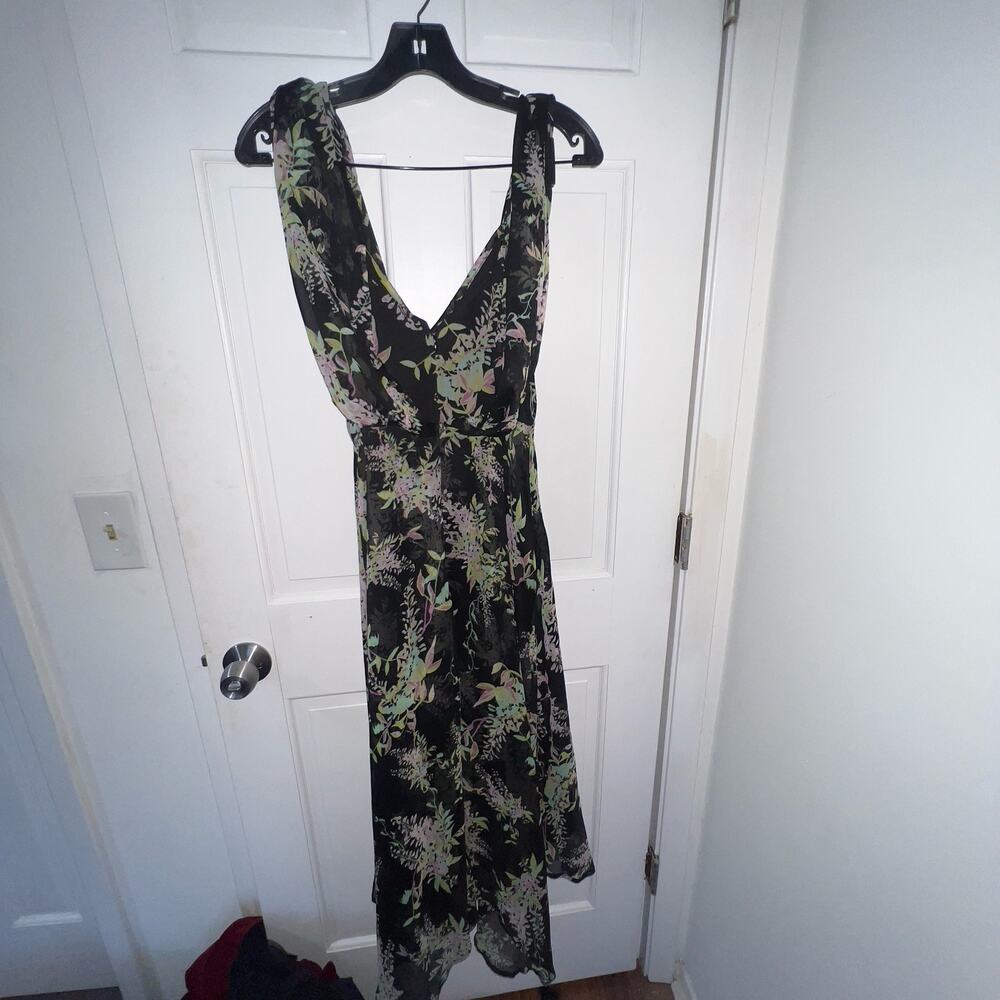 asos floral maxi dress size 6
